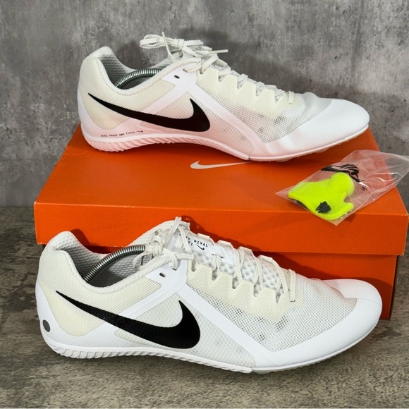 NEW Nike Zoom Rival Mutli Men 14 White Track & Field Shoes - Picture 10 of 14